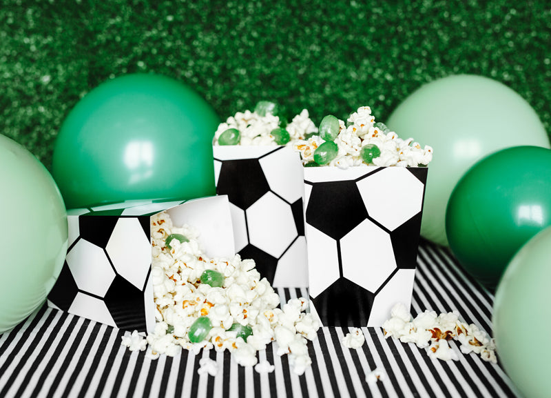 Mini Kicker Football Popcorn Boxes (1pkt/6pcs)