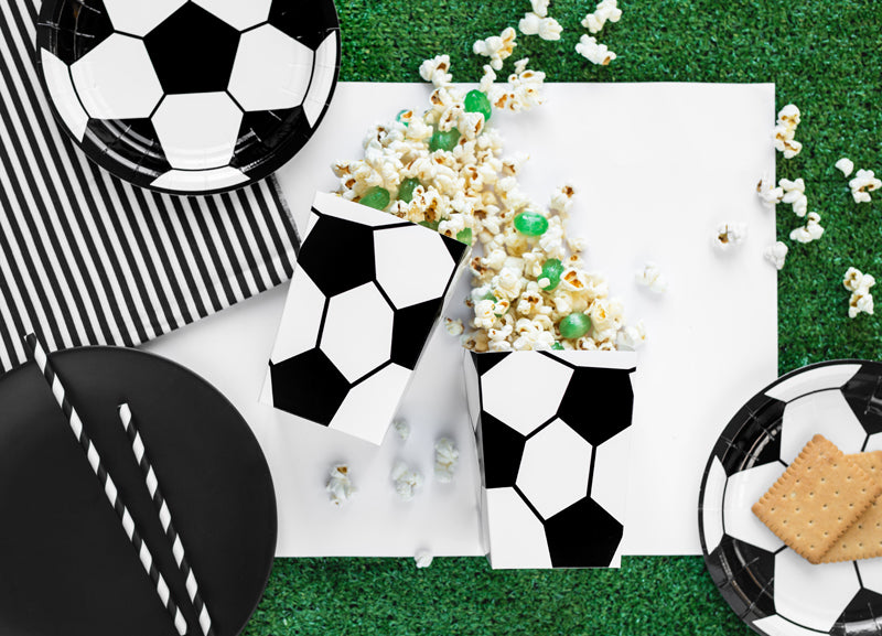 Mini Kicker Football Popcorn Boxes (1pkt/6pcs)