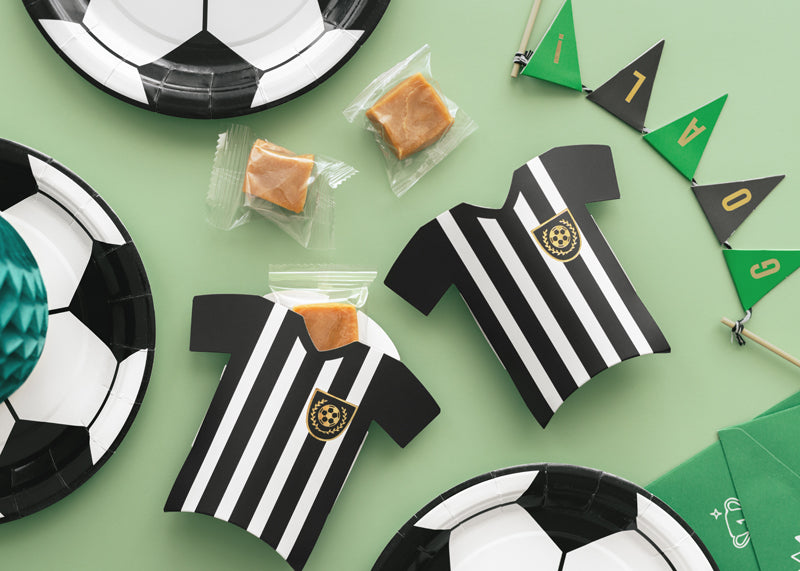 Mini Kicker Football Shirt Snack Boxes (1pkt/6pcs) - Party Lane 