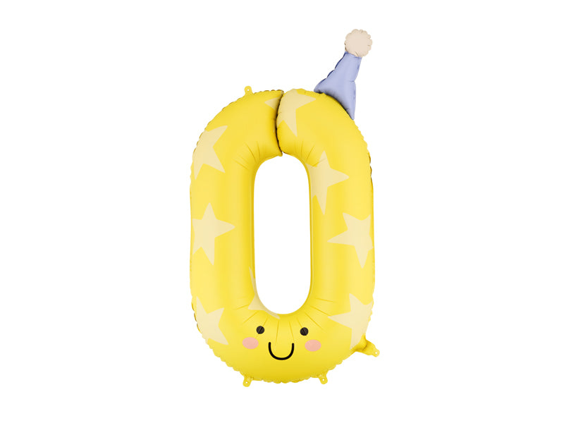 Colourful Foil Balloon Numbers (1pkt/1pc) - Party Lane
