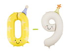 Colourful Foil Balloon Numbers (1pkt/1pc) - Party Lane