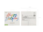 Happy Birthday Multi Coloured Acrylic Cake Topper (1pcs) - Party Lane