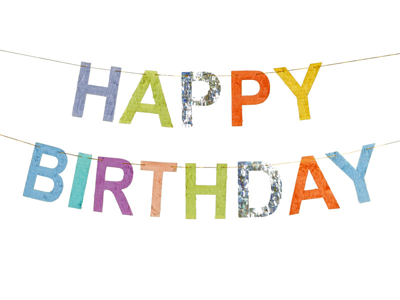 Happy Birthday Tassel Banner (1pkt) - Party Lane