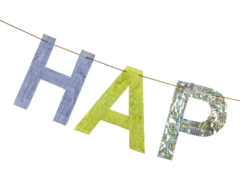 Happy Birthday Tassel Banner (1pkt) - Party Lane