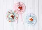 Pink Pony Club Decorative Rossettes (1pkt/3pc)