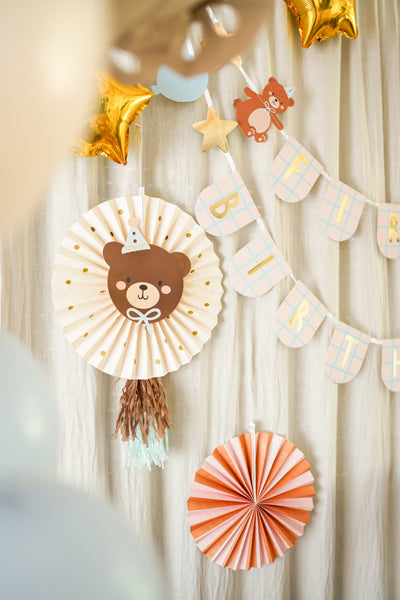Baby Bear Rosettes (1pkt/2pc) - Party Lane 