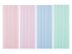  A set of 12 reusable plastic straws, ideal for reducing waste while still enjoying a fun party drink experience in 4 different colour options
