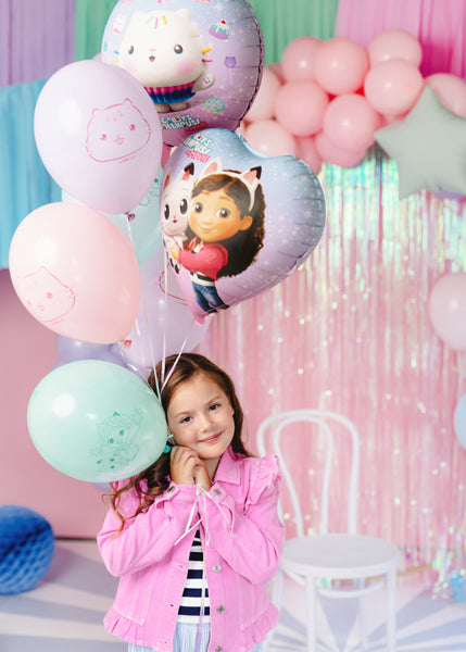 Gabby's Doll House Latex Balloons (1pkt/6pc) - Party Lane 