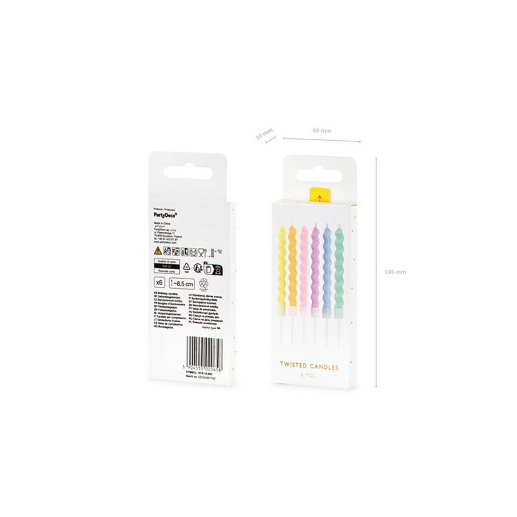 Fairytale Magic Candles (1pk/6pc) - Party Lane 