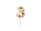 Big Top Circus Number Candles (1pc)