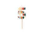 Big Top Circus Number Candles (1pc)