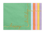 Colour Block Party Napkins (1pkt/12pcs)
