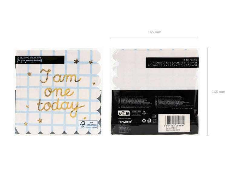 Baby Bear Napkins (1pkt/12pc)