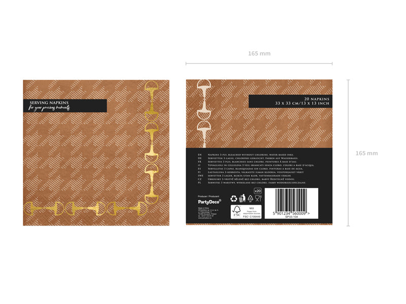 Pony Club Napkins (1pkt/1pc)
