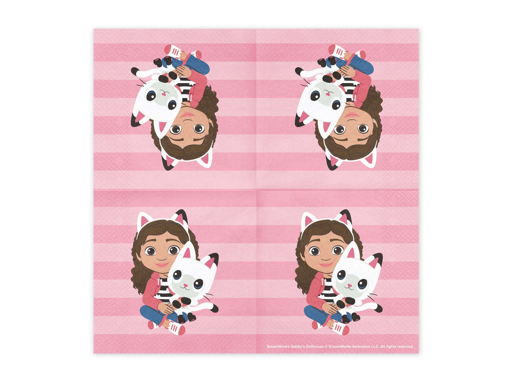Gabby's Doll House Napkins (1pkt/20pcs) - Party Lane 