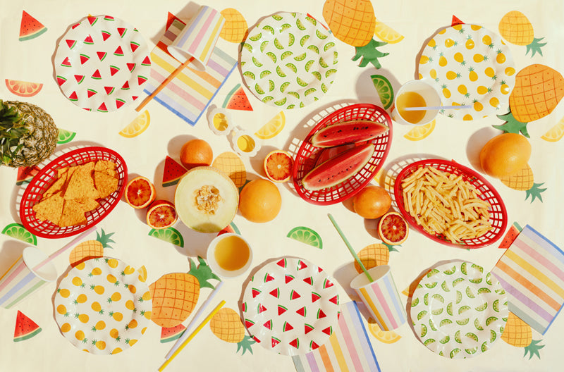 Summer Stripes Paper Napkins (1pkt/20pc) - Party Lane