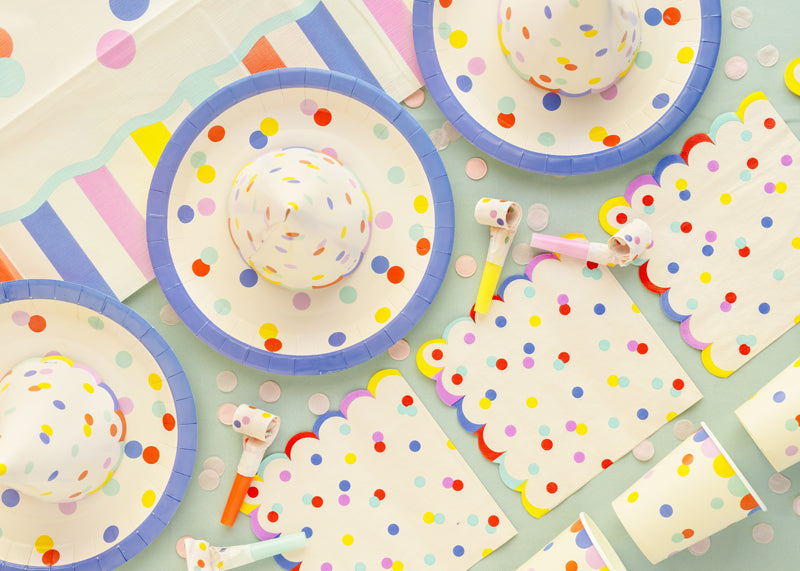 Confetti Paper Napkins (1pkt/20pc) - Party Lane
