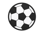 football design black and white napkins