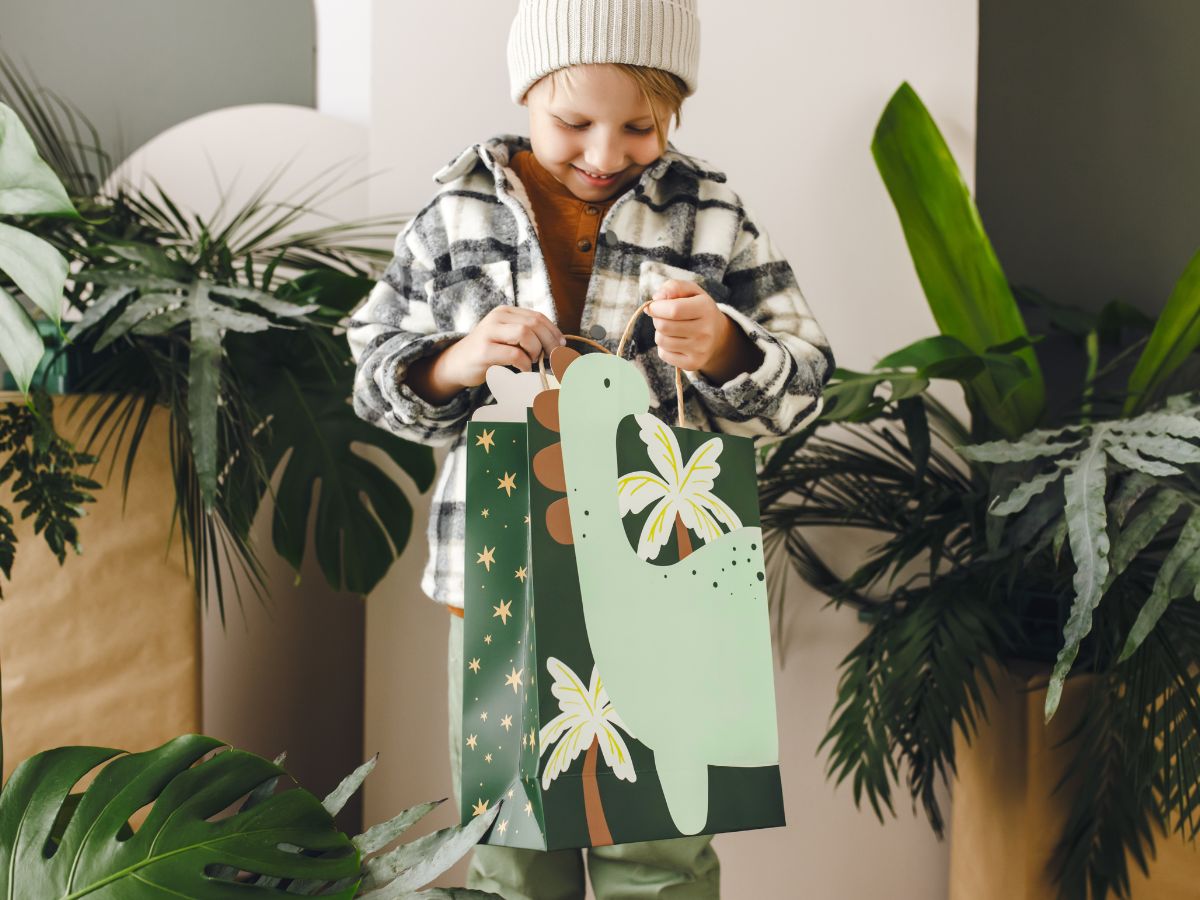 Dino Party Gift Bag (1pkt/1pc) - Party Lane 