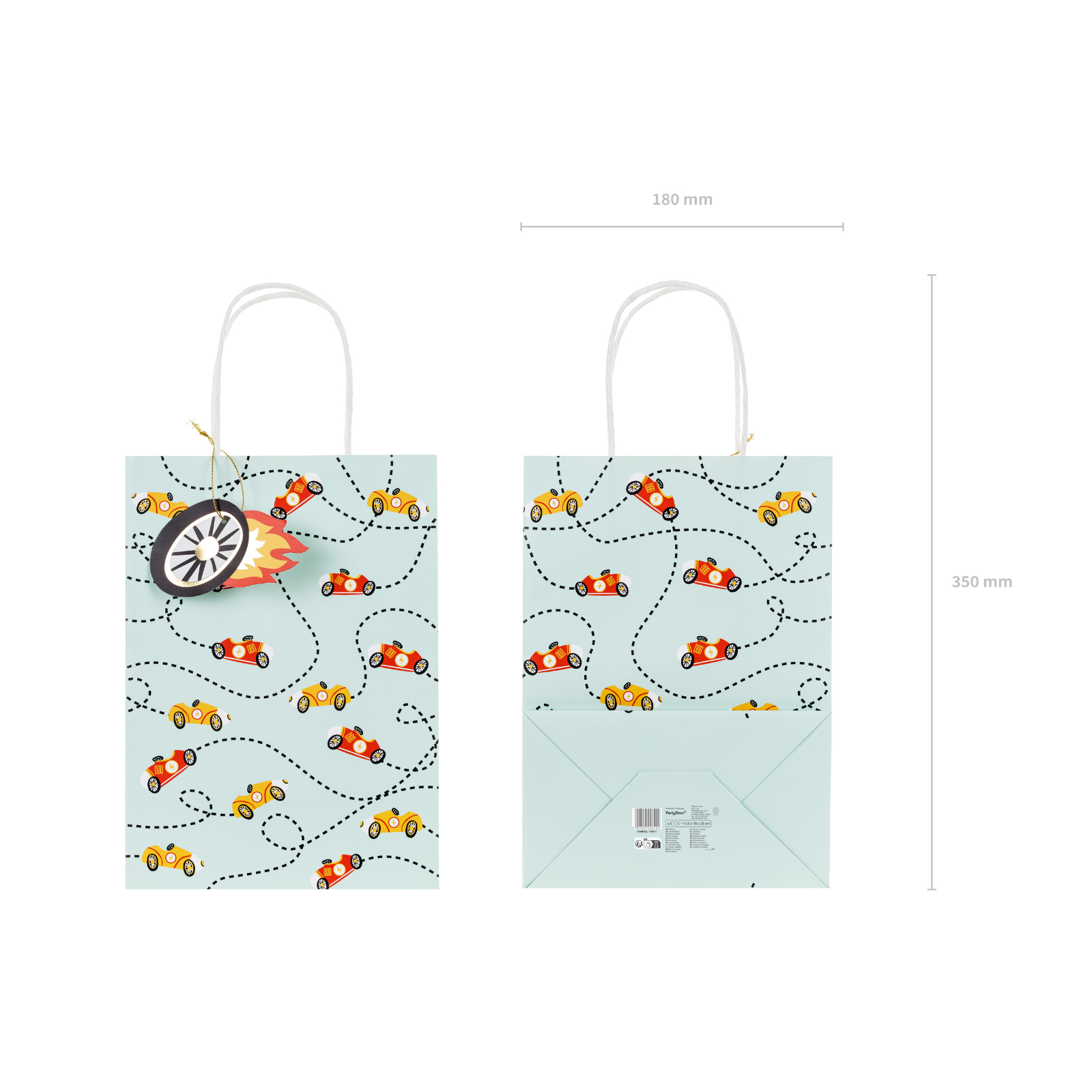 Too Fast Party Bag (1pc) - Party Lane 