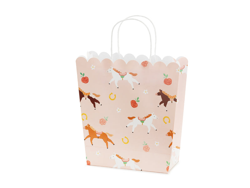 Pink Pony Gift Bag (1pkt/1pc) - Party Lane 