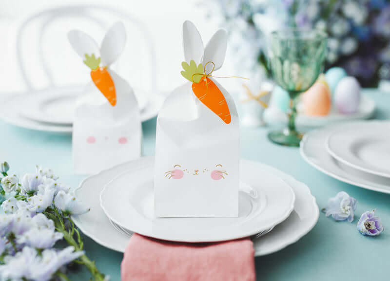 Easter Rabbit Treat Box (1pkt/6pc) - Party Lane 