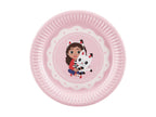 Gabby's Doll House Paper Plates 18cm (1pkt/6pcs) - Party Lane 