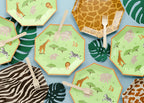 Safari Party Paper Plates 23cm (1pkt/6pc) - Party Lane