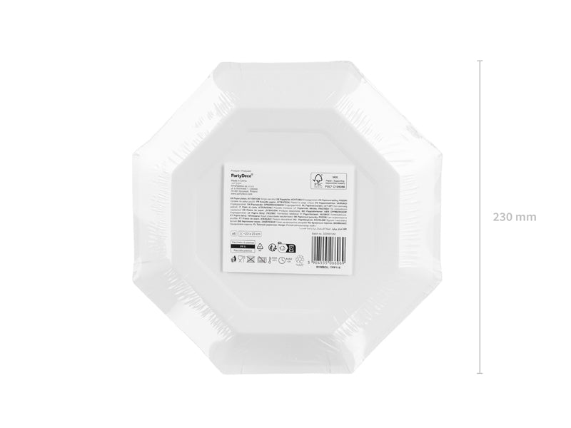 Safari Party Paper Plates 23cm (1pkt/6pc) - Party Lane