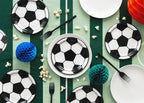 Mini Kicker Football Paper Plates (1pkt/6pcs)