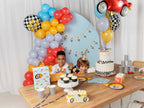 Too Fast Trophy Birthday Banner (1pc)