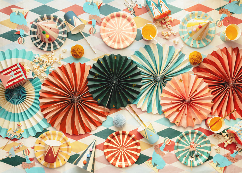 Big Top Circus Rosettes (1pkt/5pcs)