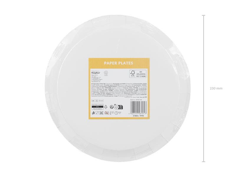 Pony Club paper plates packaging showing complete product