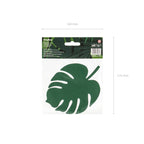 Monstera Leaf Plate Cards (1pkt/6pc) - Party Lane 