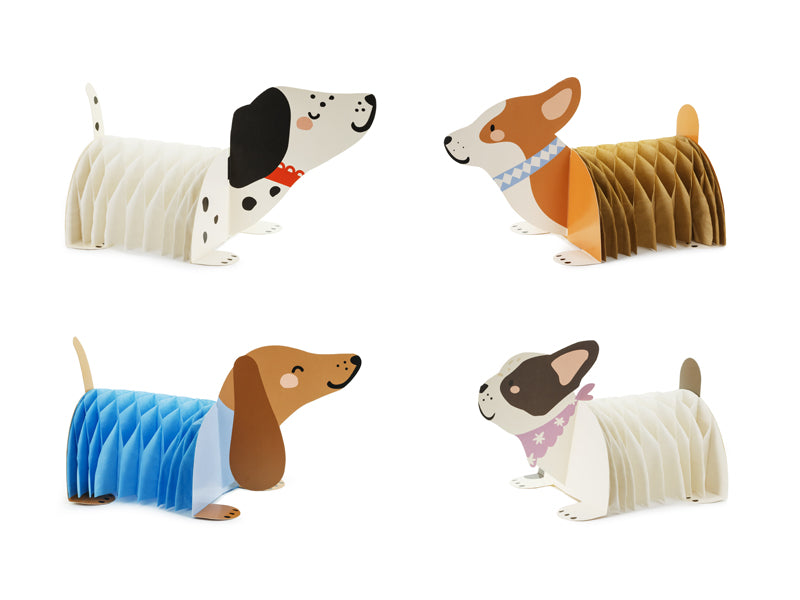 Puppy Pawty Honeycomb Dogs (1pkt/4pcs)
