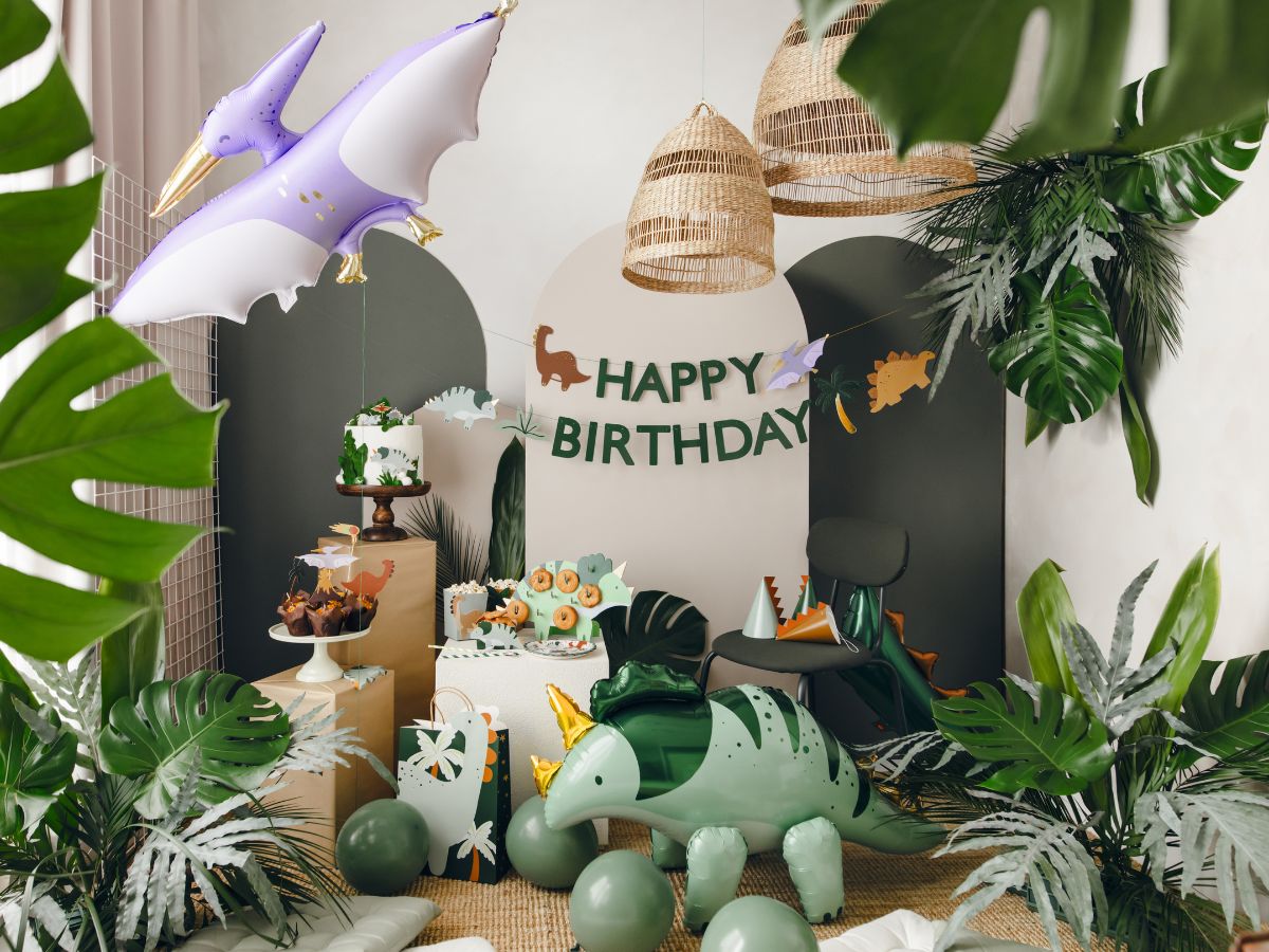 Dino Party Cake Toppers (1pkt /6pc)