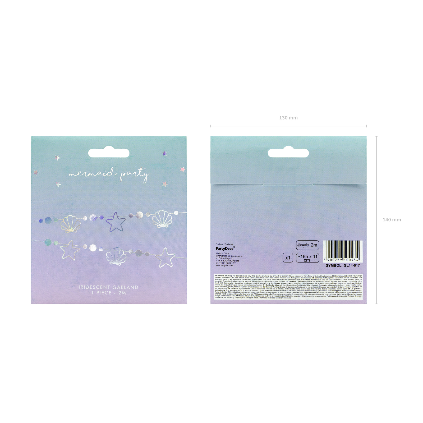 Making Waves Seashell Banner (1pc)