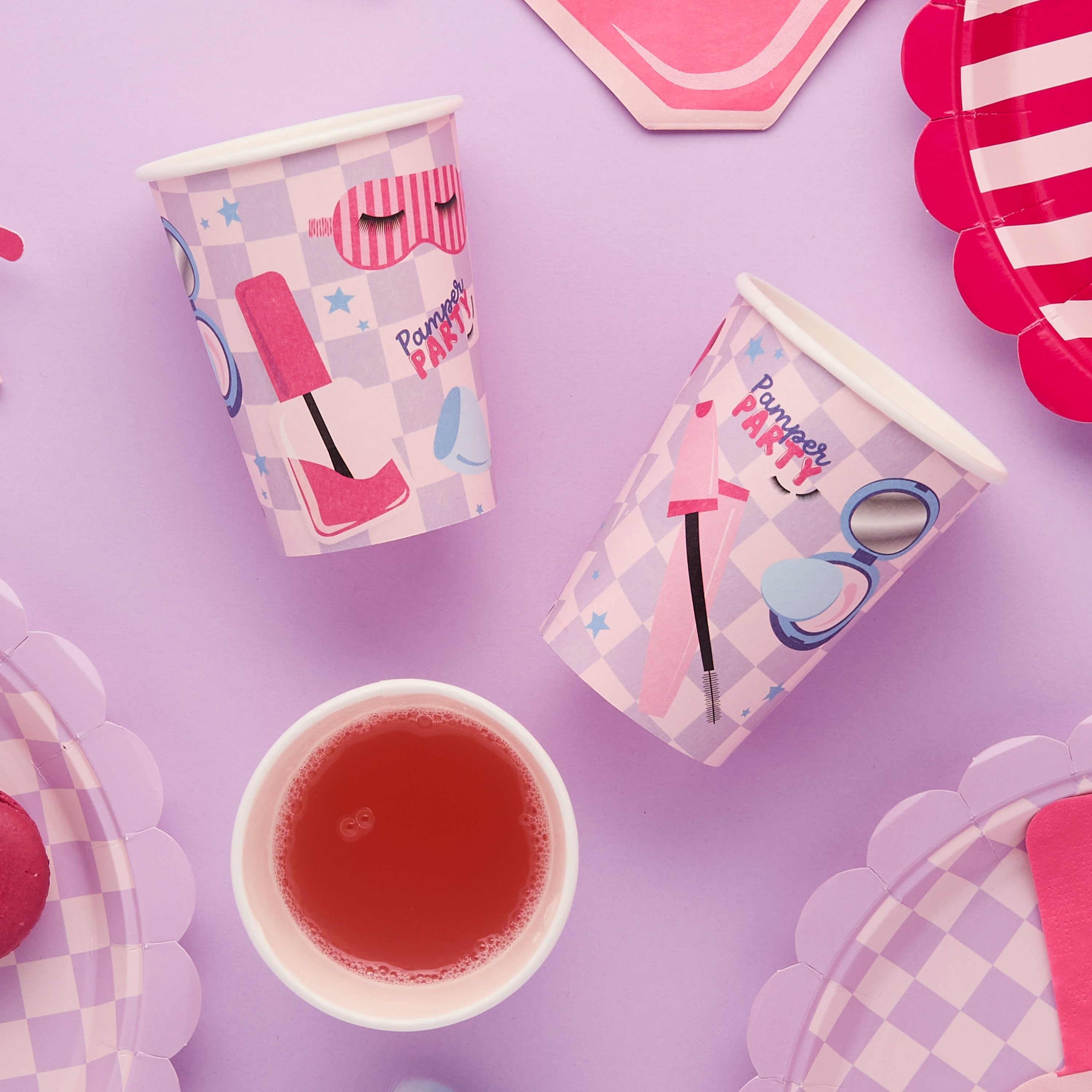 Pamper Party Cups (1pkt/8pcs)