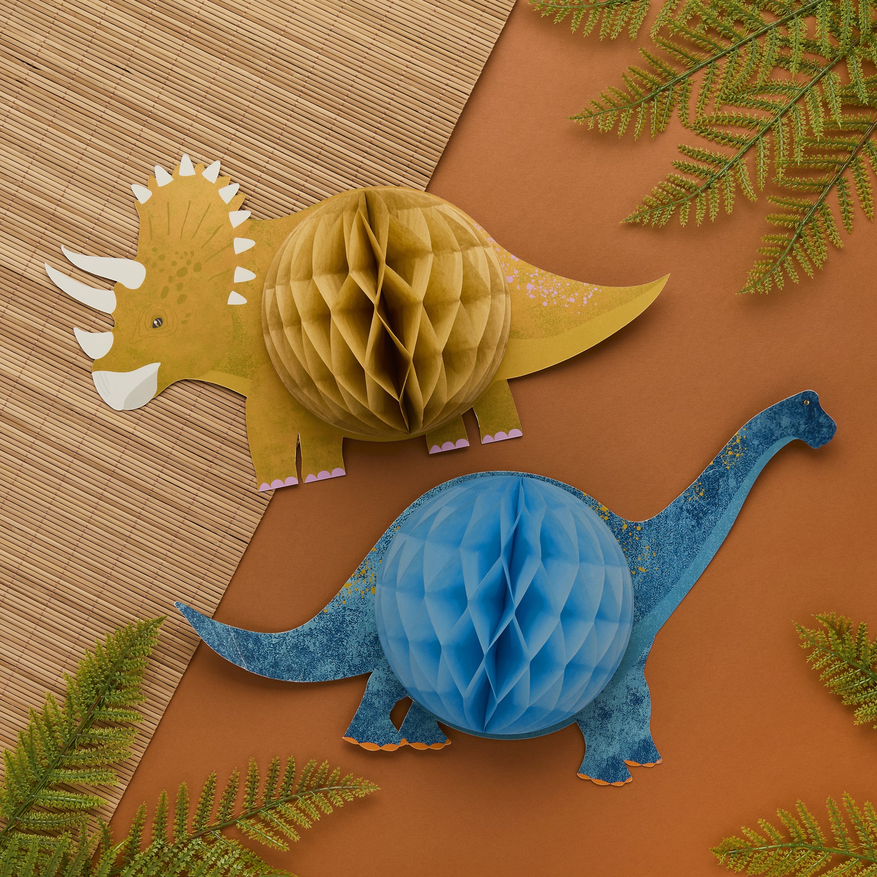 Dino Party Honeycomb Decorations (1pkt/1pc)