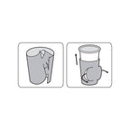 Dino Party Cup Sleeves (1pkt/6pc)