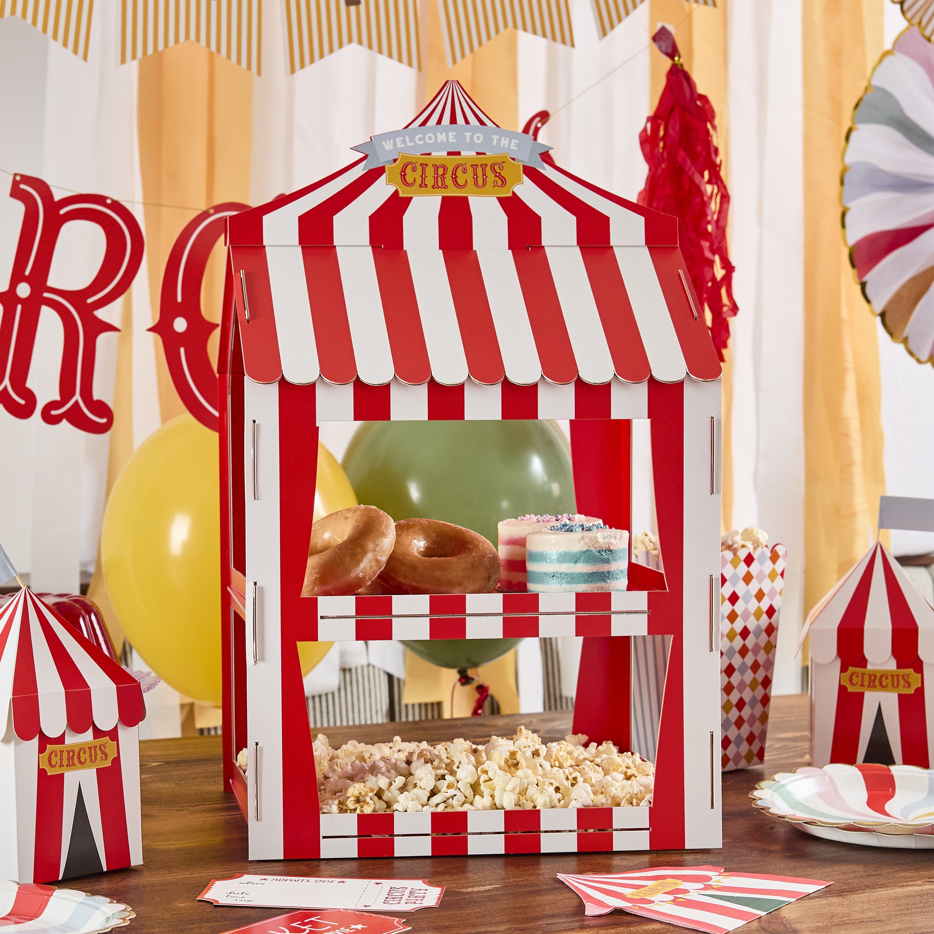 Big Top Circus Snack Tent (1pc)